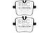 EBC 2018+ BMW M5 F90 Bluestuff Rear Brake Pads