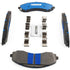 Timbren 19-26 Ram 2500/3500/19-24 Ram 4000 BES Severe Duty Semi-Metallic Brake Pads - Front