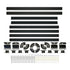 Westin EXP Roof Rack for Full Size EXP Truck Cap (RACK ONLY - NO CAP) 50x58in. - Tex. Blk