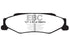 EBC 03-04 Cadillac XLR 4.6 Redstuff Rear Brake Pads