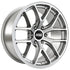 BBS TS-P 20x9in - 6x135 - 87.1 CB - ET12 - Satin Silver Wheel