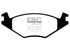 EBC 86-93 Volkswagen Cabriolet 1.8 Greenstuff Front Brake Pads