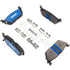 Timbren 19-26 Ram 1500/22-25 Jeep Grand Wagoneer BES Severe Duty Semi-Metallic Brake Pads - Rear