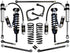 ICON 2007+ Toyota FJ / 2003+ Toyota 4Runner 0-3.5" Stage 6 Suspension System w/ Tubular UCA