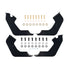 Westin 24-26 Toyota Tacoma Xtra Cab E-Series 3 Nerf Step Bars Stainless Steel