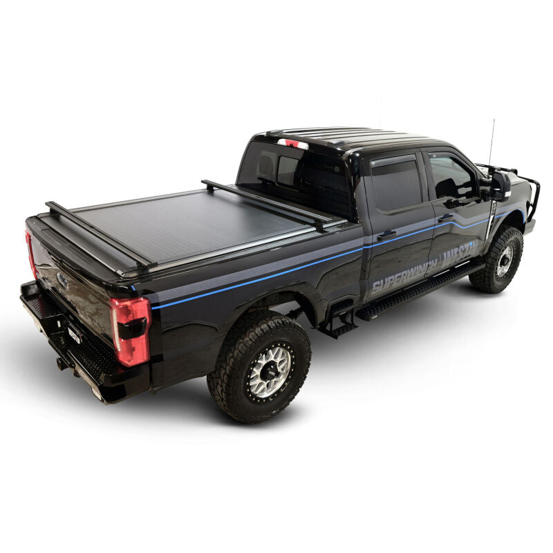 Westin 17-26 Ford F-250/F-350 SD 6.8ft Bed Electric Retractable Tonneau Cover - Black