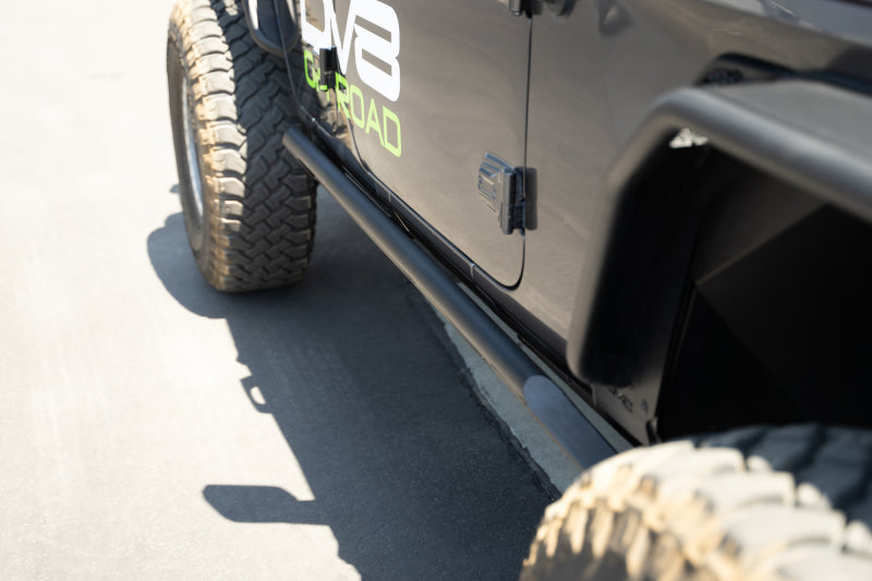 DV8 Offroad 18-23 Jeep Wrangler JL 4 Door FS-15 Series Rock Sliders