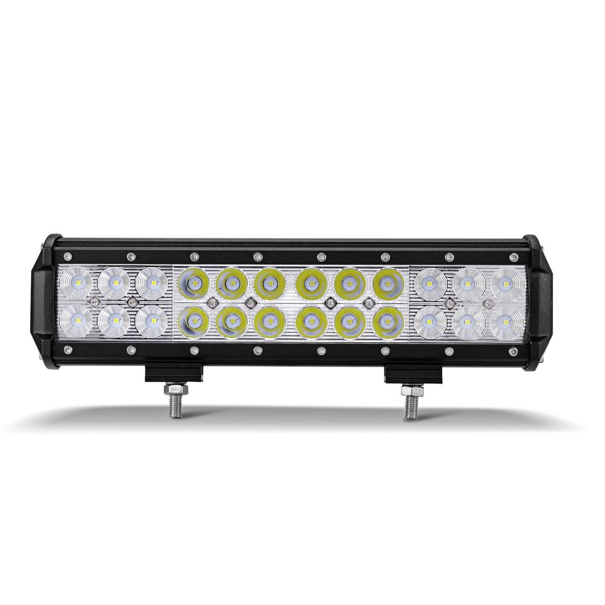 12 Inch 72W Straight Dual Row Combeam Beam LED Light Bar White Light