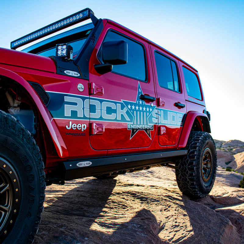 Rock Slide Engineering 2026 Jeep JL 4 Door Step Sliders 3rd Gen Driver Side Sub Part