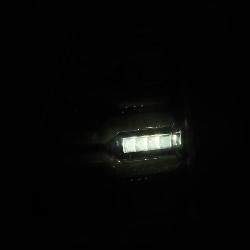 AlphaRex 03-09 Toyota 4Runner LUXX-Series LED Tail Lights- Black