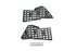 DV8 24-25 Toyota Land Cruiser Center Console Molle Panels