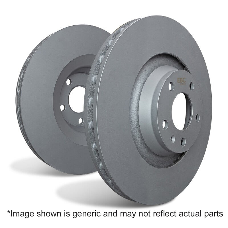 EBC 08-16 Mitsubishi Lancer Evo 10 2.0 Turbo (1 piece rotor) Premium Rear Rotors