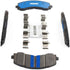 Timbren 22-24 Ford Expedition/Lincoln Navigator BES Severe Duty Semi-Metallic Brake Pads - Front
