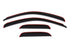 AVS 07-13 Chevy Silverado 1500 Ext. Cab Ventvisor Front & Rear Window Deflectors 4pc - Smoke