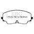 EBC 2022+ Audi S3 2.0T Yellowstuff Front Brake Pads