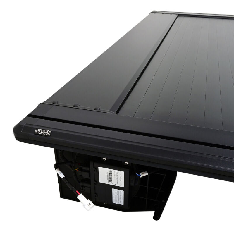 Westin 20-26 GM Silverado/Sierra 2500/3500 6.5ft Bed Electric Retractable Tonneau Cover - Black