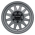 Method MR704 17x8.5 0mm Offset 6x5.5 106.25mm CB Matte Titanium Wheel