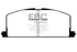 EBC 90-91 Toyota Celica 1.6 Yellowstuff Front Brake Pads
