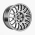 BBS TS-M 18x9in - 6x139.7 - 106.1 CB - ET0 - Satin Silver Wheel