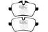 EBC 2007-2014 Mini Cooper S Hardtop (R56) 1.6L Turbo Bluestuff Front Brake Pads