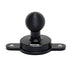 Westin Adventure Mount Accessory - 2 Hole 20mm/Ball Mount 47mm AMPS Compatible