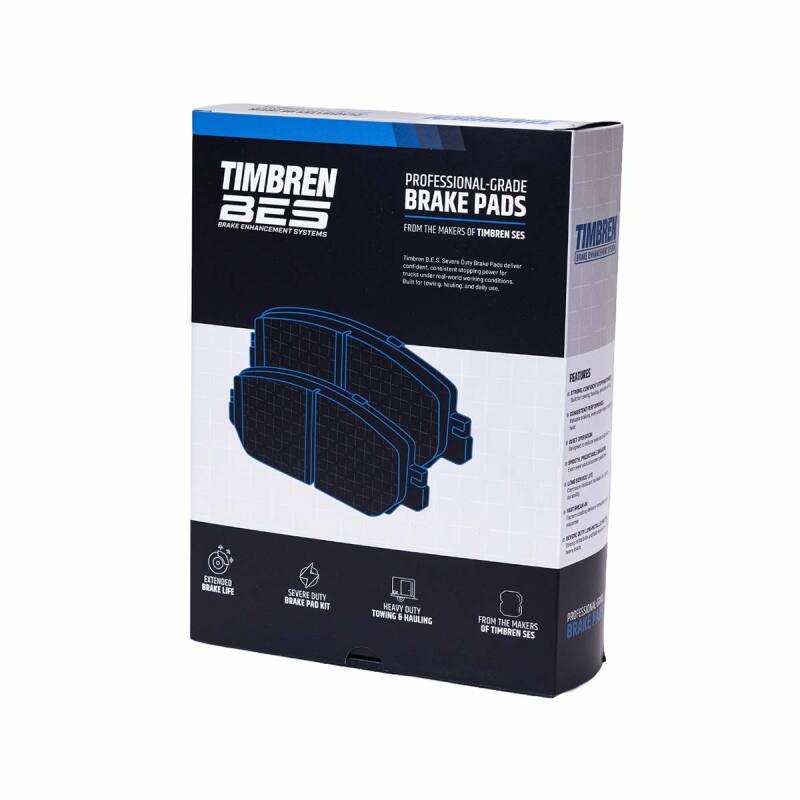 Timbren 08-21 Lexus LX570/Toyota Land Cruiser BES Severe Duty Semi-Metallic Brake Pads - Front