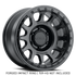 Method Beadlock Ring - 18in Forged - Style 1 - Gloss Black