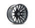 Vossen HFX-2 22x10 - 8x180 - ET18 - Super Deep Face - 124.3 - Gloss Black Wheel
