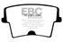 EBC 05-10 Chrysler 300C 5.7 Redstuff Rear Brake Pads