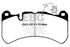 EBC 2016+ Alfa Romeo Giulia 2.9L Twin Turbo Yellowstuff Front Brake Pads