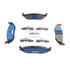 Timbren 03-18 Ram 1500/19-24 Ram 1500 Classic BES Severe Duty Semi-Metallic Brake Pads - Rear