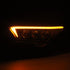 AlphaRex 2023+ Toyota Tacoma NOVA-Series LED Proj Headlights Black w/Actv Light & Seq. Sig + DRL