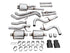 AWE Tuning 16-22 Toyota Tacoma 0FG Cat-Back Exhaust w/ BashGuard - Dual Diamond Black Tips