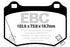 EBC 2018+ Subaru WRX STI 2.5L Turbo Bluestuff Rear Brake Pads