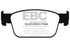 EBC 2017+ Audi A4 2.0L Turbo (B9) Redstuff Front Brake Pads