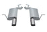 Gibson 11-18 Jeep Grand Cherokee Laredo 3.6L 2.25in Axle-Back Dual Exhaust - Stainless