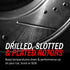 Power Stop 10-12 Ford F-450 Super Duty Front Drilled & Slotted Rotor - Pair