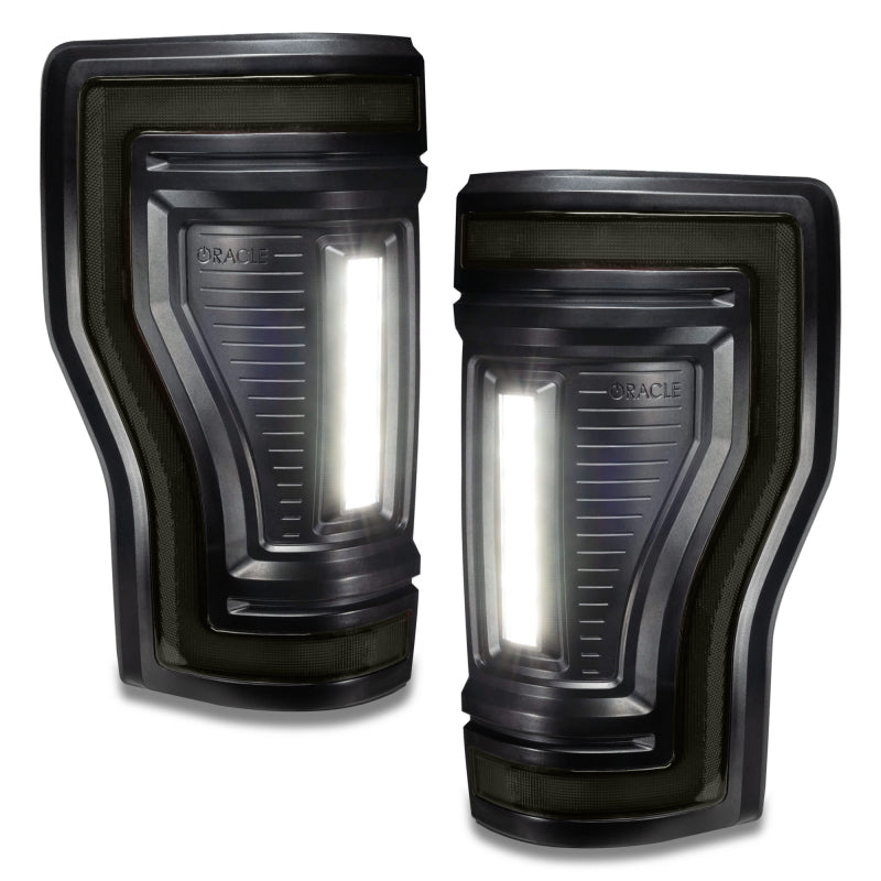 Oracle Lighting 17-22 Ford F-250/350 (Black Series) Flush Mount LED Tail Lights
