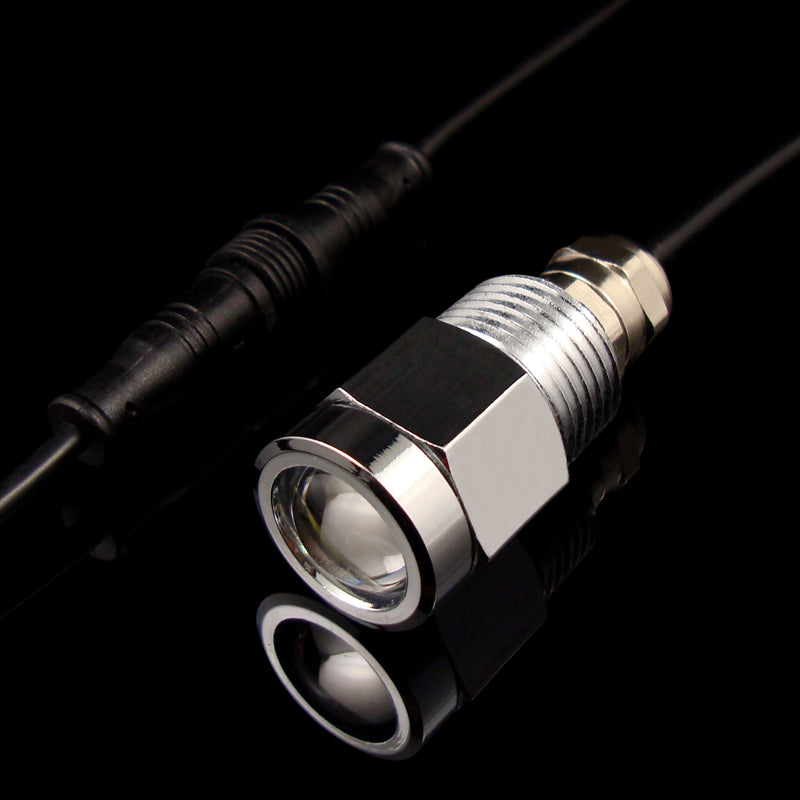 1PCS 9W Blue Light Waterproof LED Drain Plug Light  For Marine