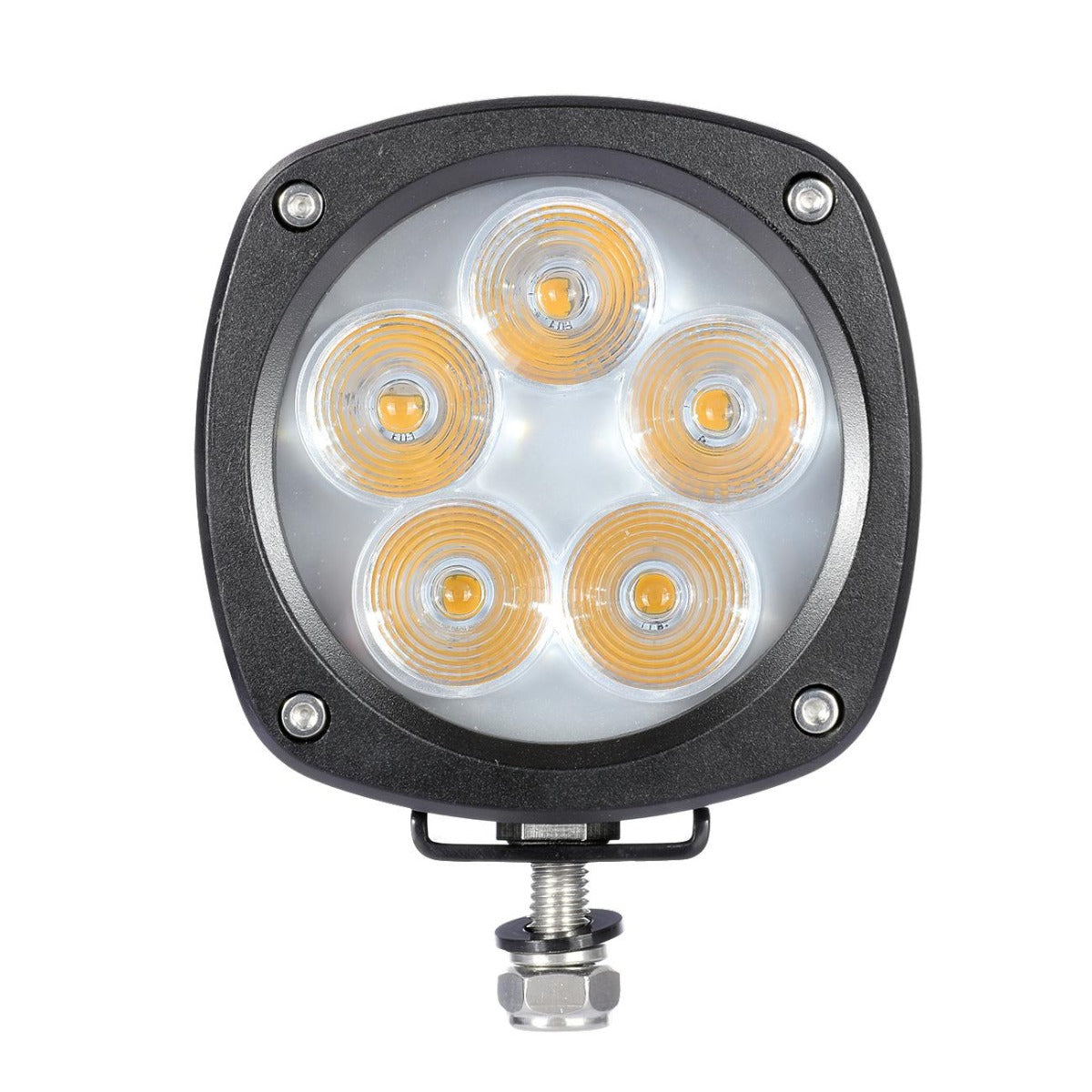 4 inch 50W Round Spot Beam Yellow Light Offroad LED Driving Light