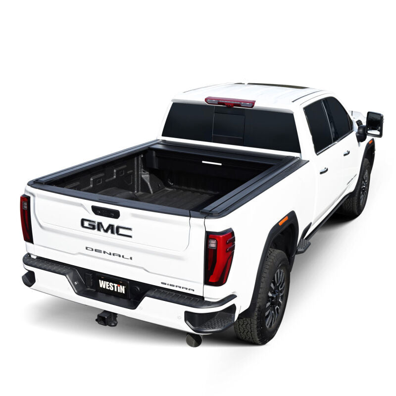 Westin 20-26 GM Silverado/Sierra 2500/3500 6.5ft Bed Electric Retractable Tonneau Cover - Black