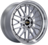 BBS LM 20x10.5 5x112 ET15 Diamond Silver Wheel 80mm PFS/Clip Required