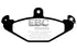 EBC 08+ Lotus 2-Eleven 1.8 Supercharged Redstuff Rear Brake Pads