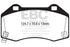 EBC 2017+ Fiat 124 Spider 1.4L Turbo Abarth Greenstuff Front Brake Pads
