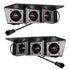Oracle High 21-22 Ford Bronco Triple LED Fog Light kit for Steel Bumper