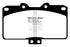 EBC 91-93 Dodge Stealth 3.0 4WD Yellowstuff Front Brake Pads