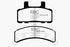 EBC 97-99 Cadillac Deville 4.6 (Rear Drums) Yellowstuff Front Brake Pads