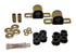 Energy Suspension 84-01 Jeep Cherokee Black Front 25mm Sway Bar Bushing Set w/End Link Bushings