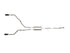 aFe 21-26 Ford F150 Tremor Gemini XV 3IN 304SS Cat-Back Exhaust Dual Rear Exit w/Black Tips