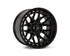 Vossen HFX-1 20x10 - 8x180 - ET18 - Super Deep Face - 124.3 - Gloss Black Wheel